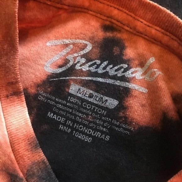 Tupac Custom Bleached Distressed Black T-Shirt - Picture 6 of 6